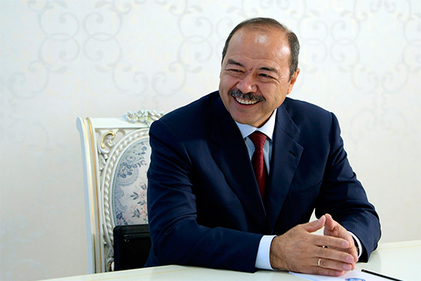 Prime Minister Aripov at official working session